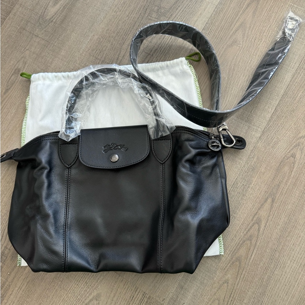 Longchamp lambskin brand new bag with box